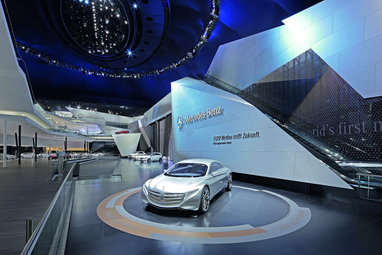 Mercedes Benz auf der IAA, 2012
